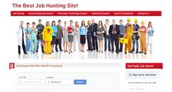 Desktop Screenshot of bestjobhunting.com