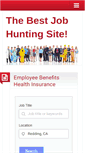 Mobile Screenshot of bestjobhunting.com